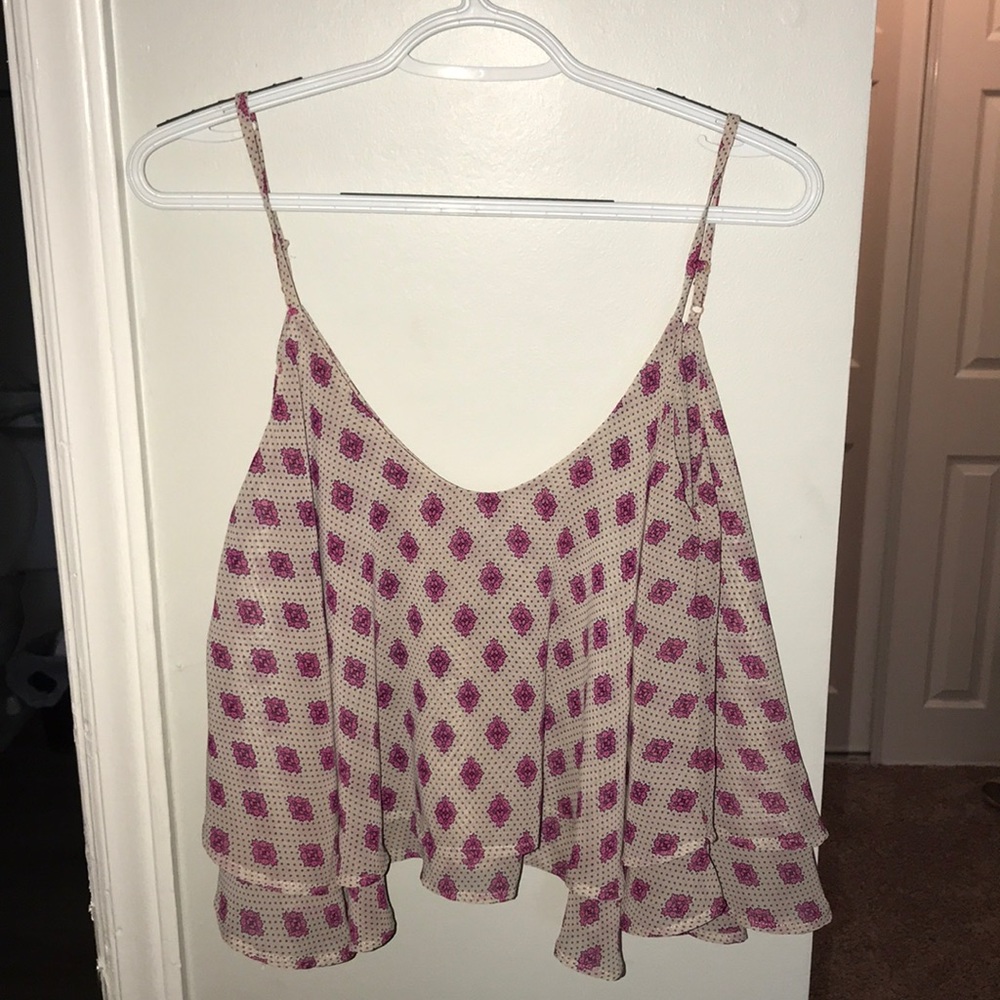 Flowy crop top